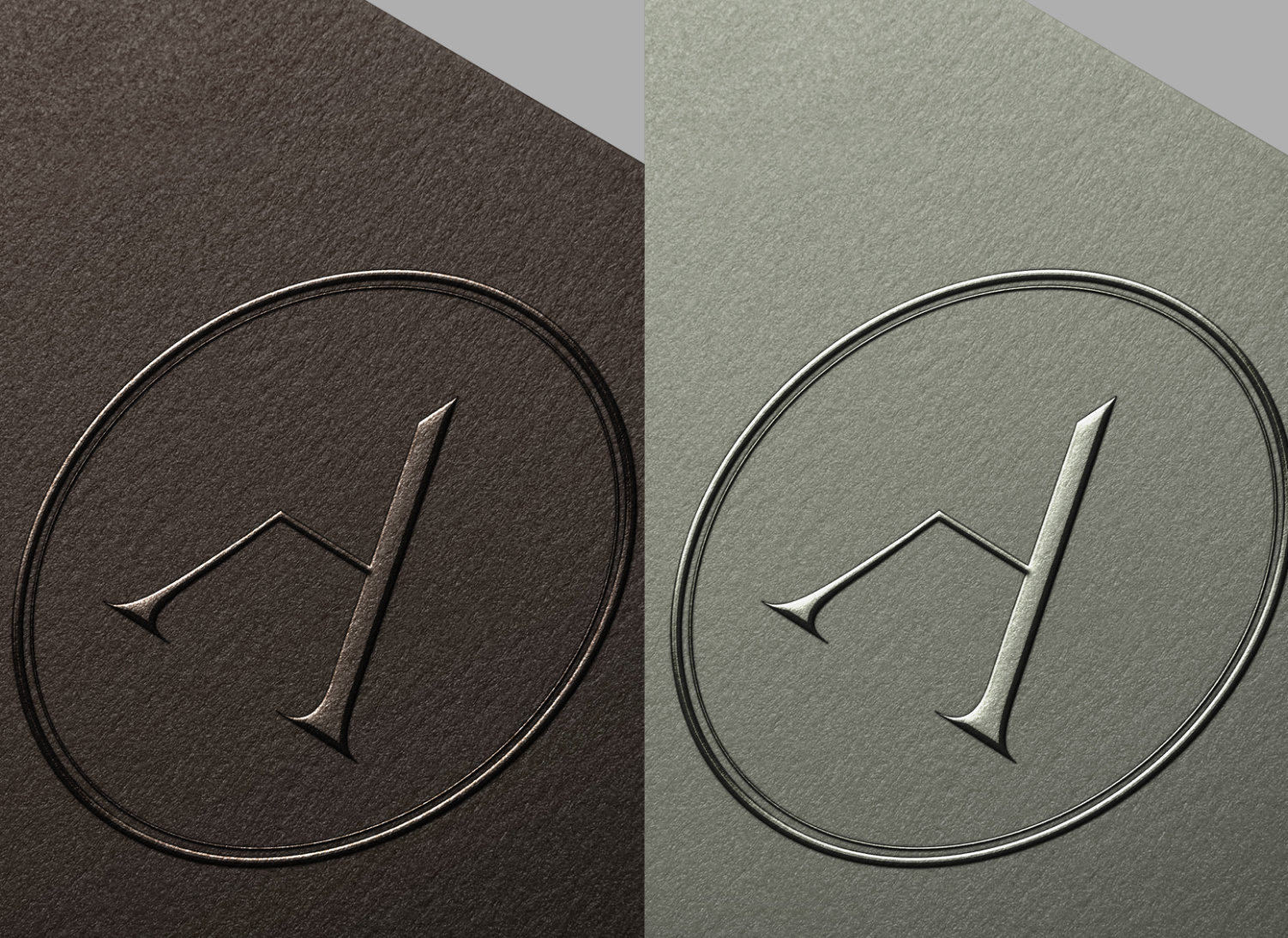 Aretē embossed emblem